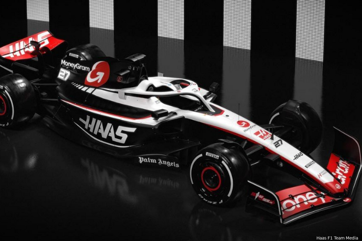 BREAKING: Haas F1 toont als eerste F1-auto met 2023-livery