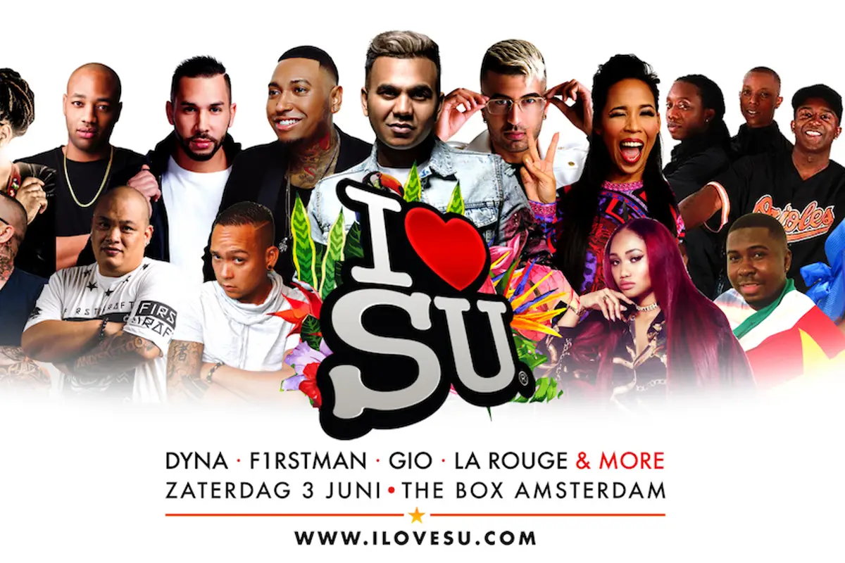 Zaterdag 3 juni I LOVE SU in The BOX Amsterdam