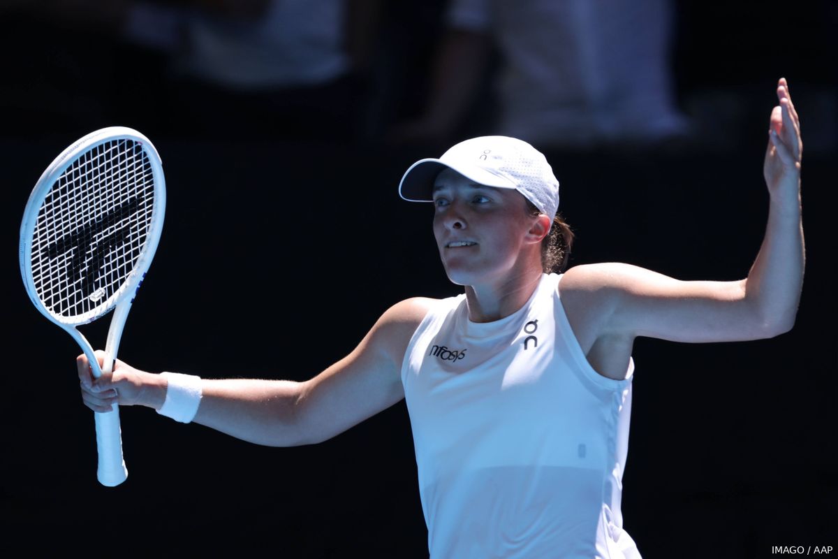 Swiatek Wins Her 21st Consecutive Match To Reach Third Round At Wimbledon