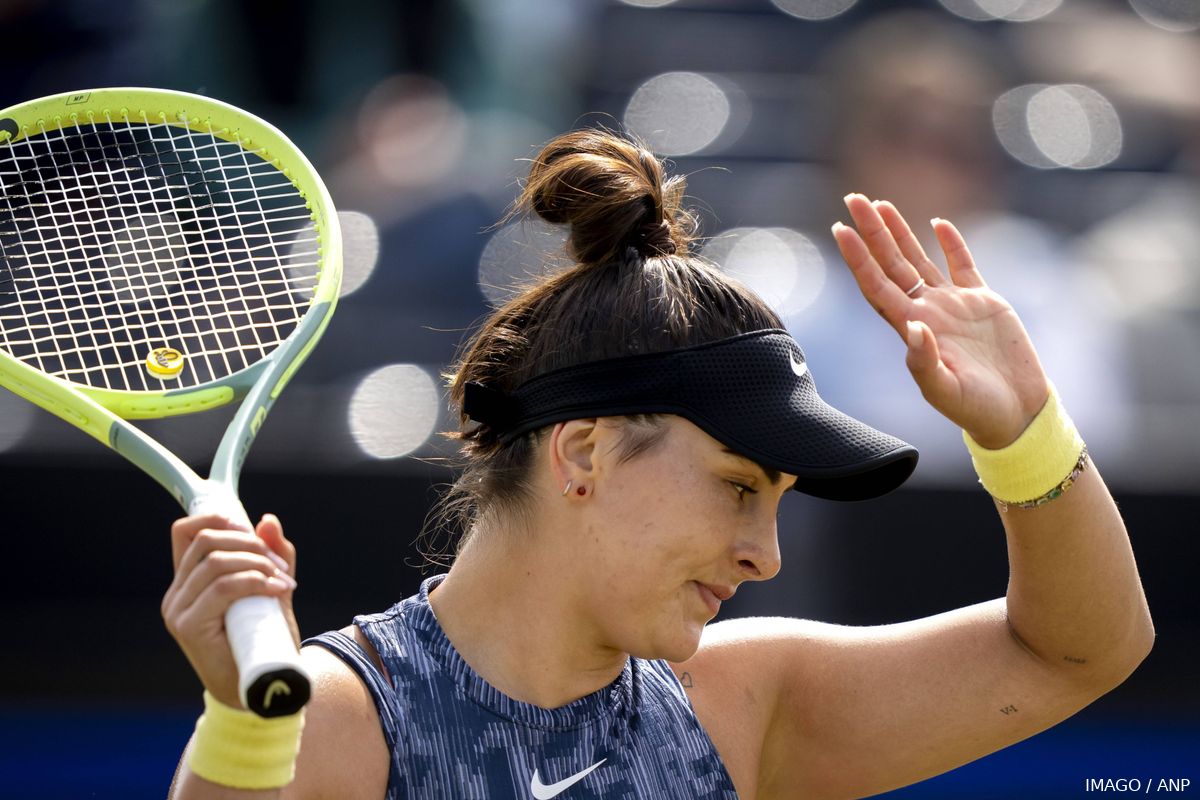 Andreescu Sheds Light On Tearful Injury Scare After Olympics Defeat