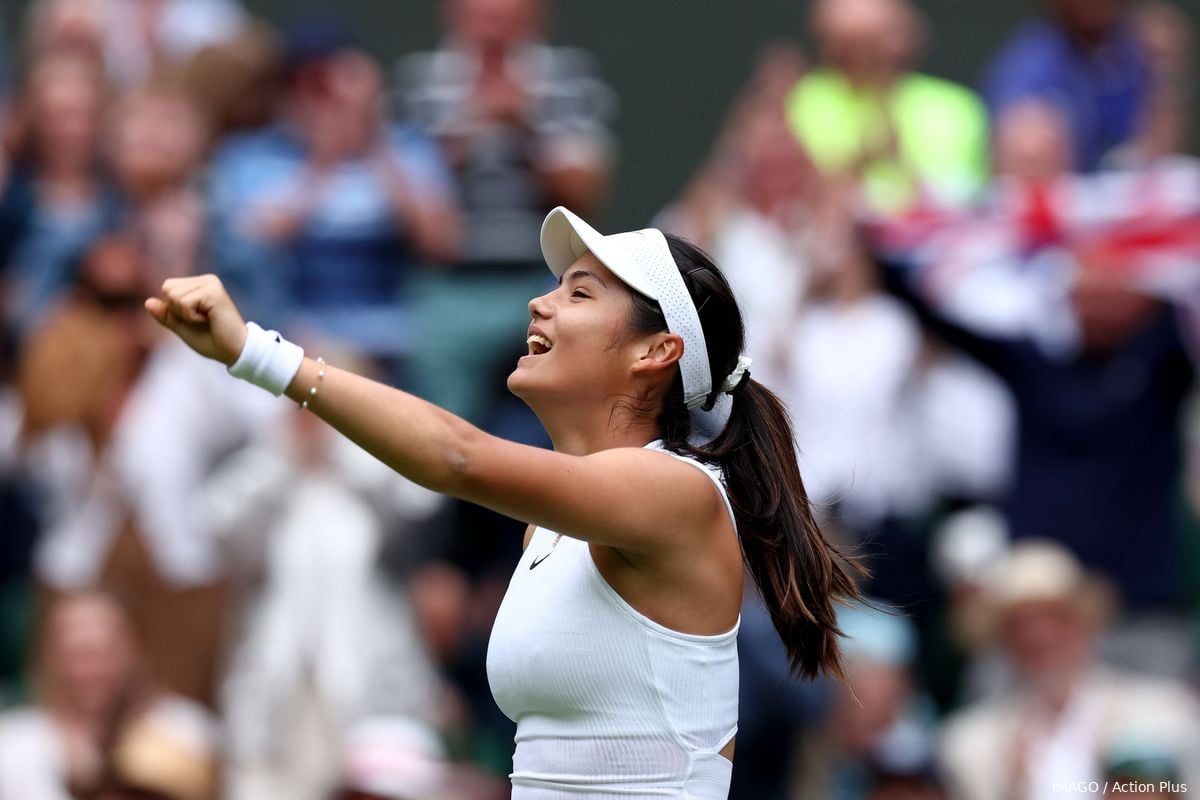Raducanu Shines Bright Under Closed Roof At Wimbledon In Thrashing Second-Round Win