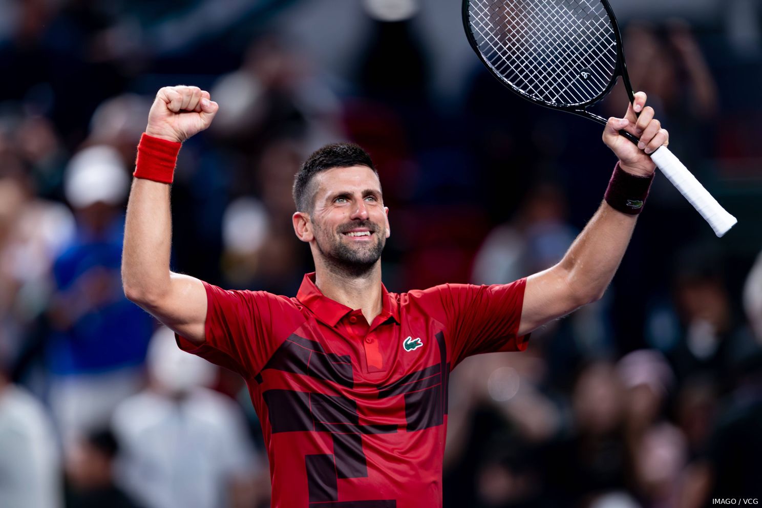 Novak Djokovic at the 2024 Shanghai Masters
