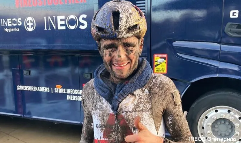 Pidcock zevende bij rentree: 'Ging eigenlijk heel goed, zeker gezien mijn voorbereiding'