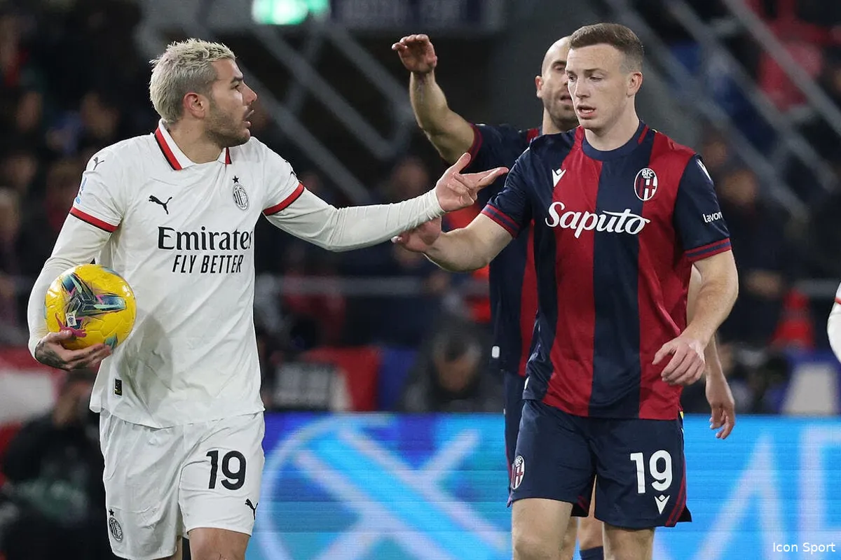 Serie A : Le Milan AC chute à Bologne