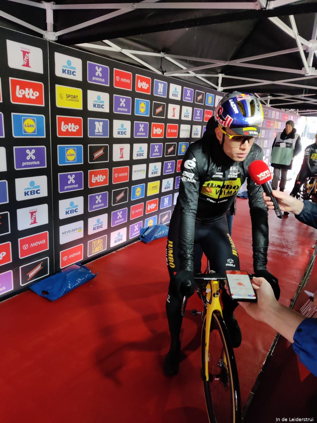 Kooij kan misschien wel profiteren van de aanwezigheid van Wout van Aert