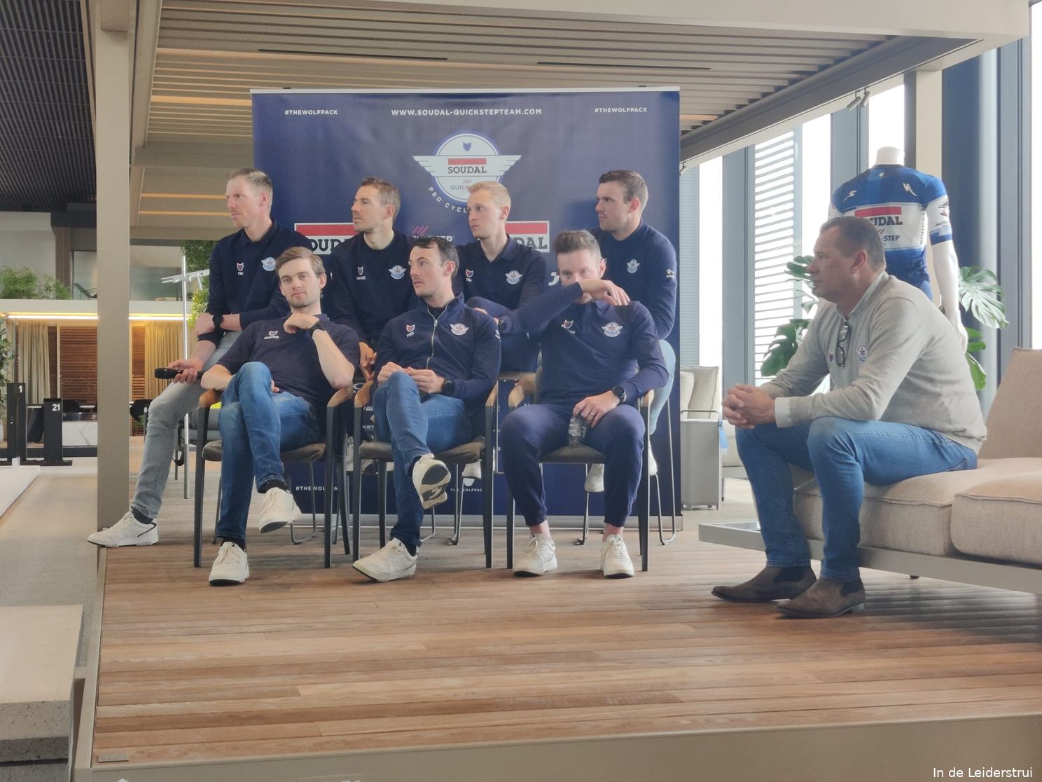 Vooral Asgreen maakte op de persconferentie donderdagavond een ontspannen indruk.&nbsp;