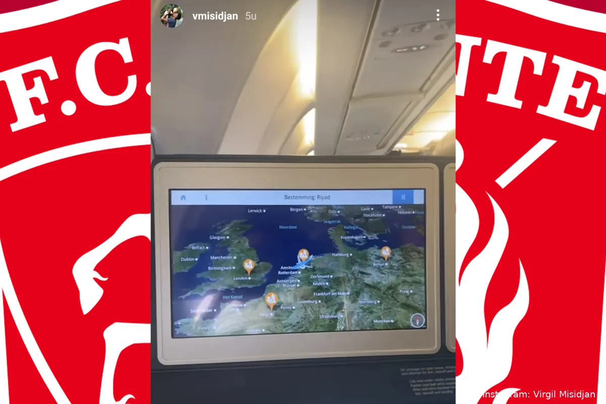 Foto | Misidjan op weg naar Saoedi-Arabië: Transfer in de maak?