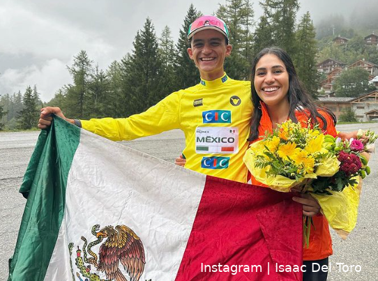 Maximaal uit Mexico: Isaac del Toro staat net als Shirin van Anrooij ...