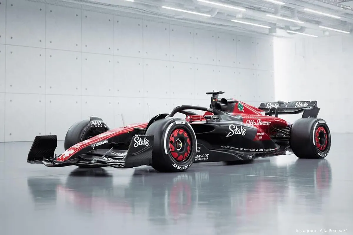 BREAKING: Eerste beelden 2023 livery Alfa Romeo