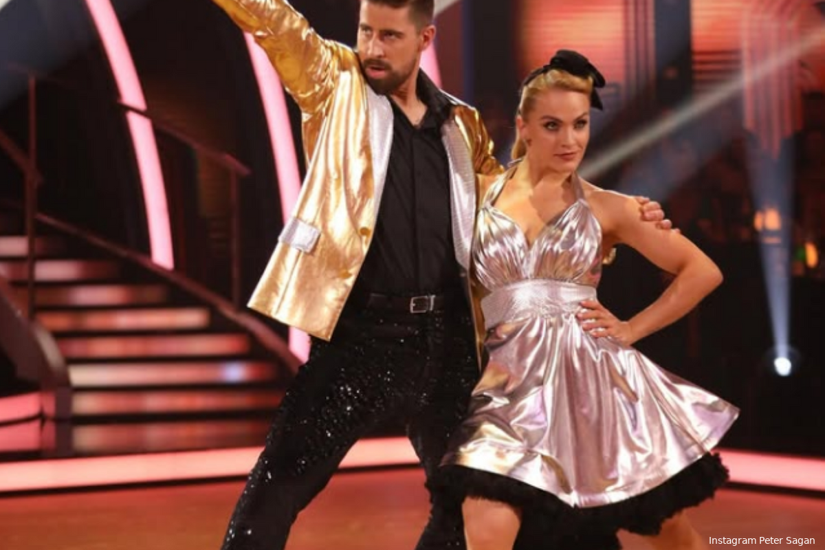 Moves like Sagan: oud-wereldkampioen ontpopt zich tot klassieke rockster in Slowaaks dansprogramma