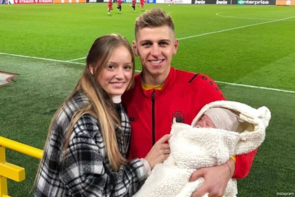 Antwerpdoelman Jean Butez en zijn vrouw verwelkomen tweede kindje: "Vlak na CL-wedstrijd van Antwerp"