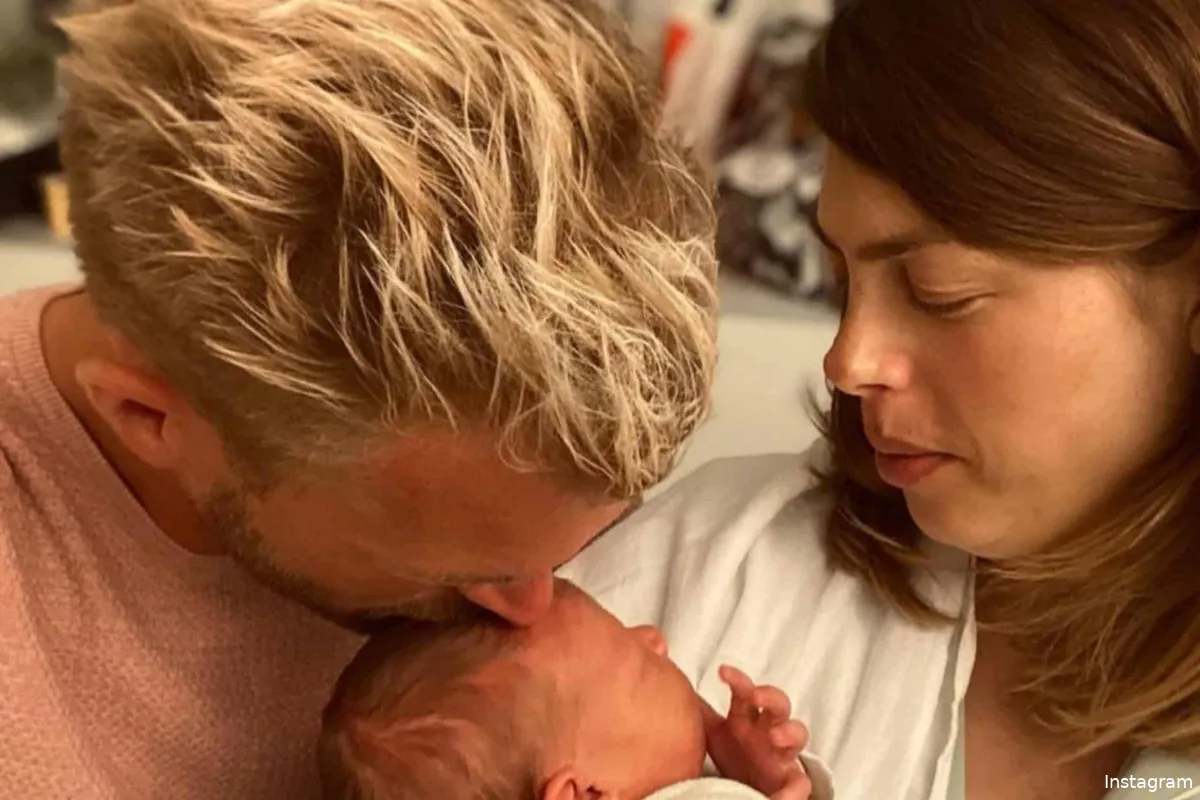 Ruben Van Gucht laat zijn vrouw Blanka Vlasic en pasgeboren zoontje nu al in de steek