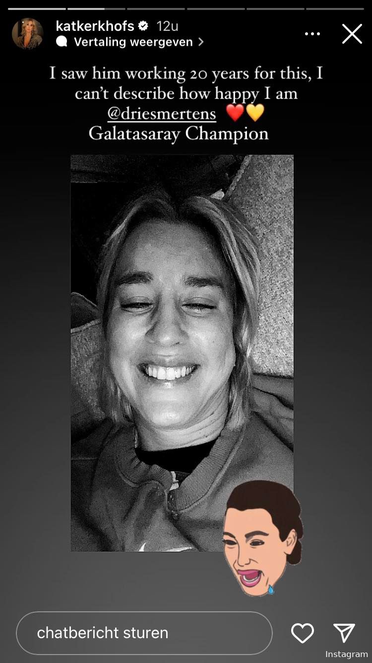 Bron: Instagram Stories @katkerkhofs