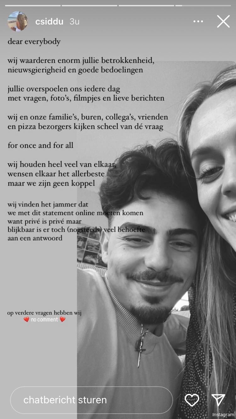 Bron: Instagram Stories @csiddu