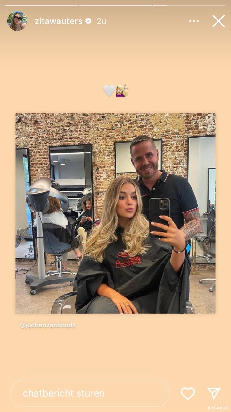 Zita Wauters brengt een bezoekje aan de kapper en verbluft volgers met compleet nieuwe look