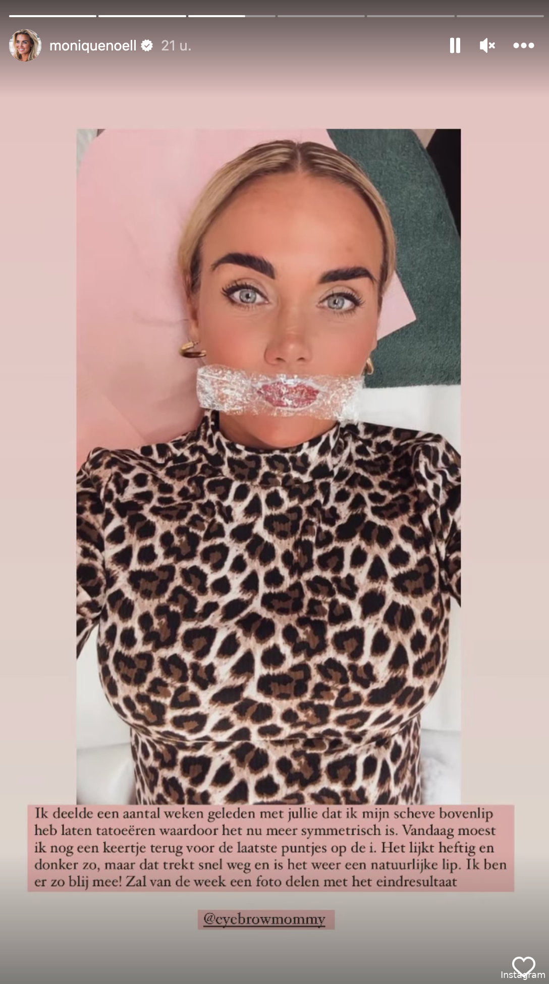 Volgers Monique Westenberg schrikken door deze enge selfie