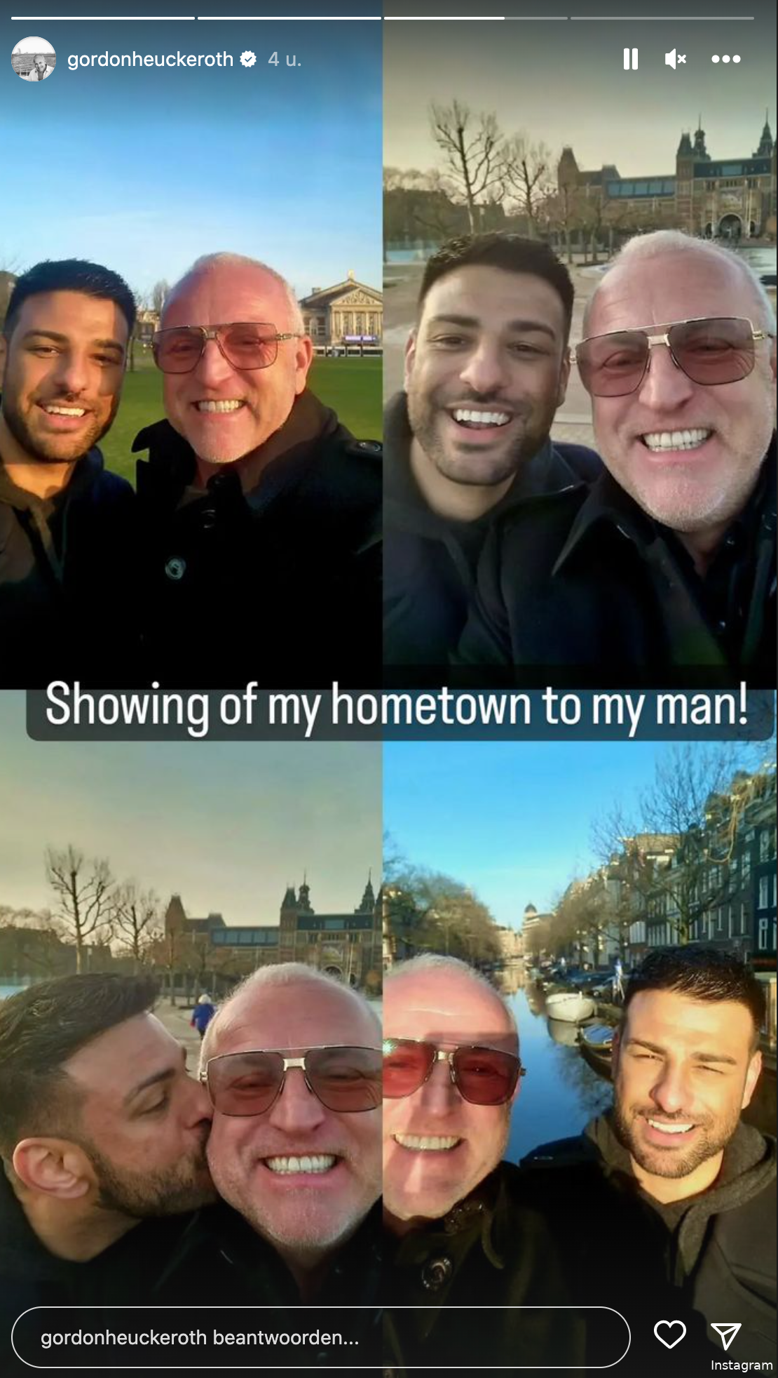 Gordon toont intieme kant aan nieuwe vlam Gavin