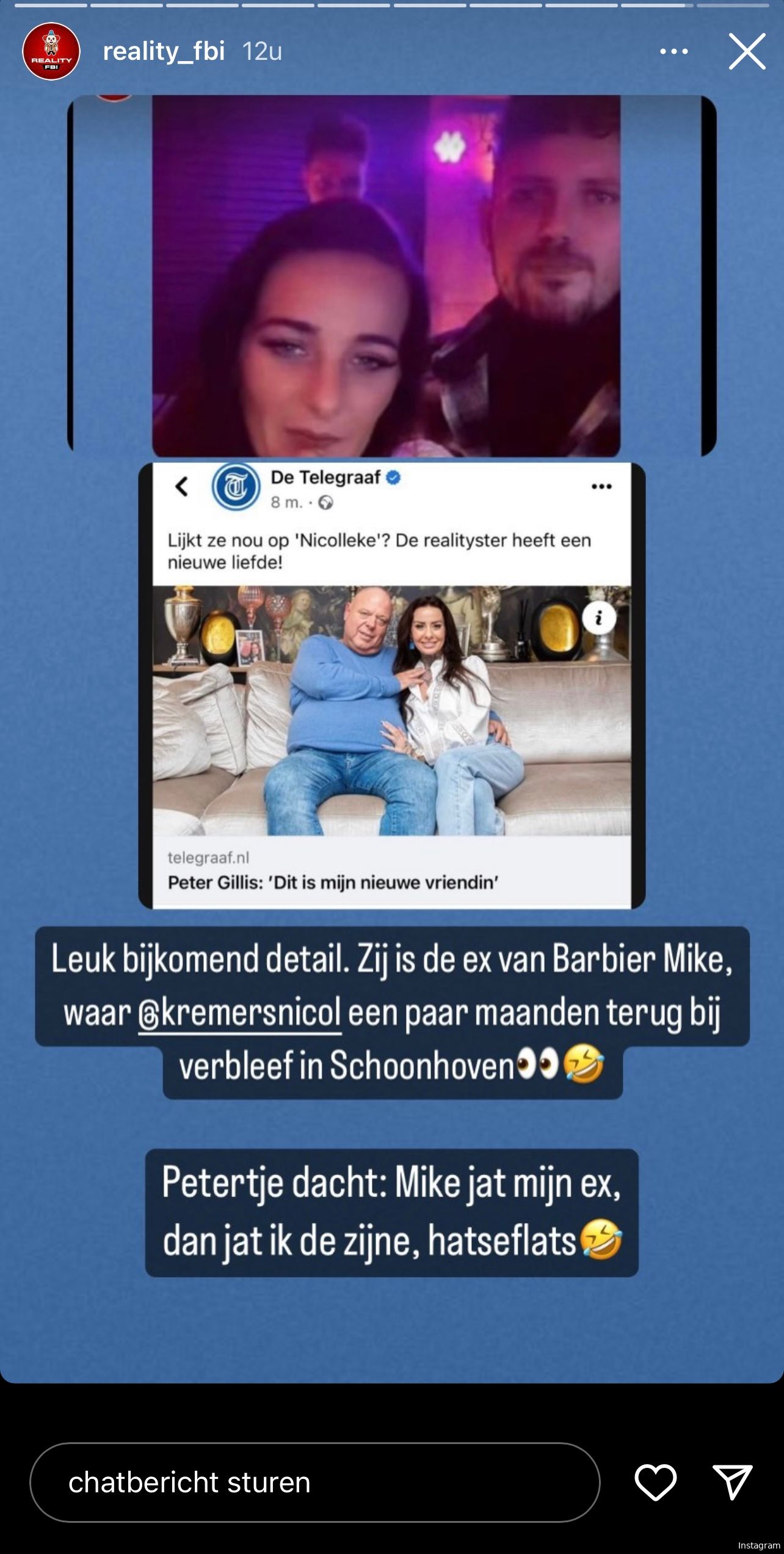 Bron: Instagramverhaal