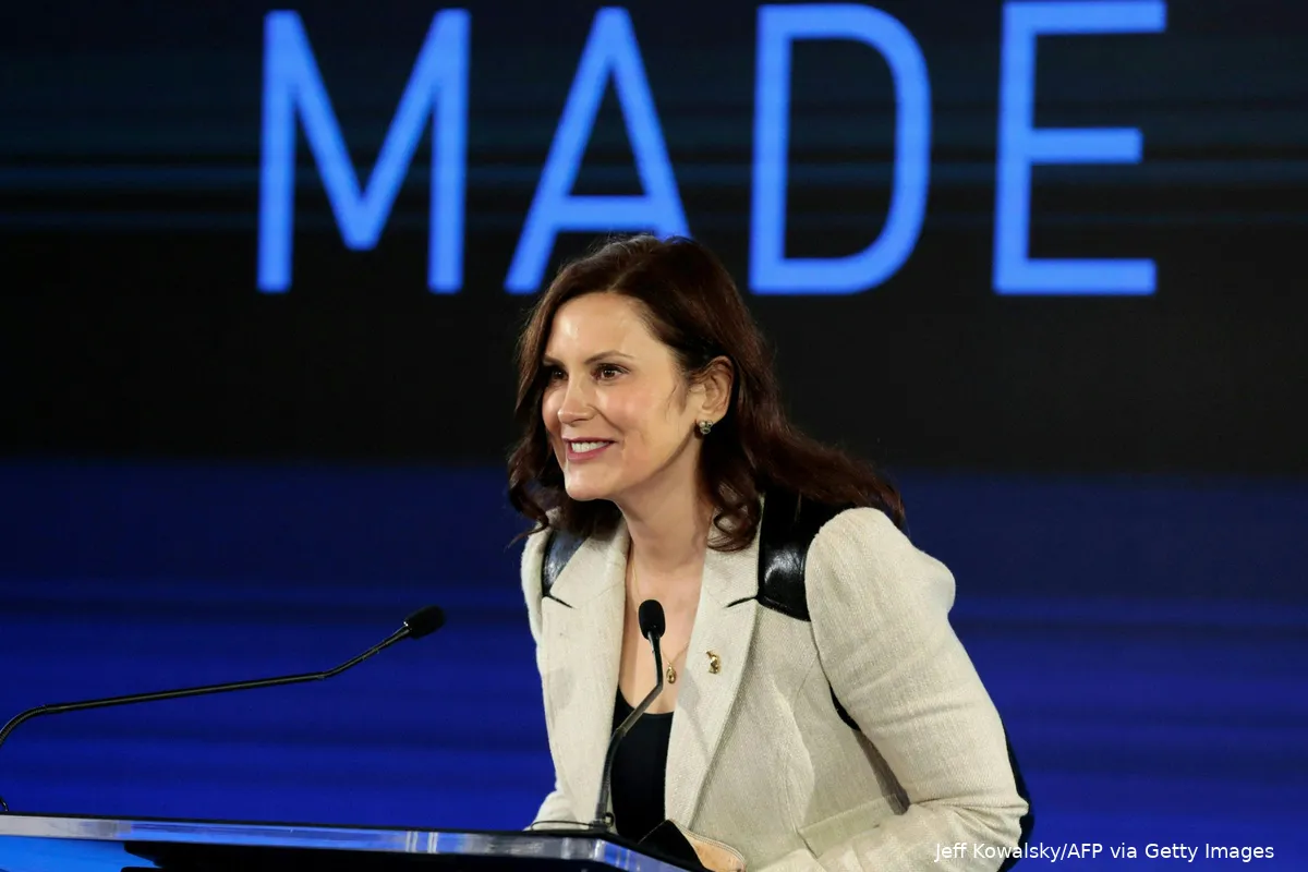 Michigan Gov. Gretchen Whitmer; International Women's Day