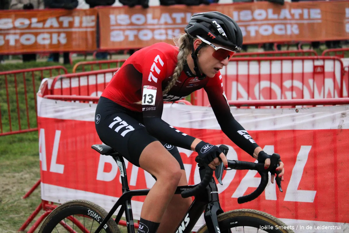 Van der Heijden eindigt 'met behulp van Worst' als tweede in eindklassement Superprestige: 'Ben haar dankbaar'