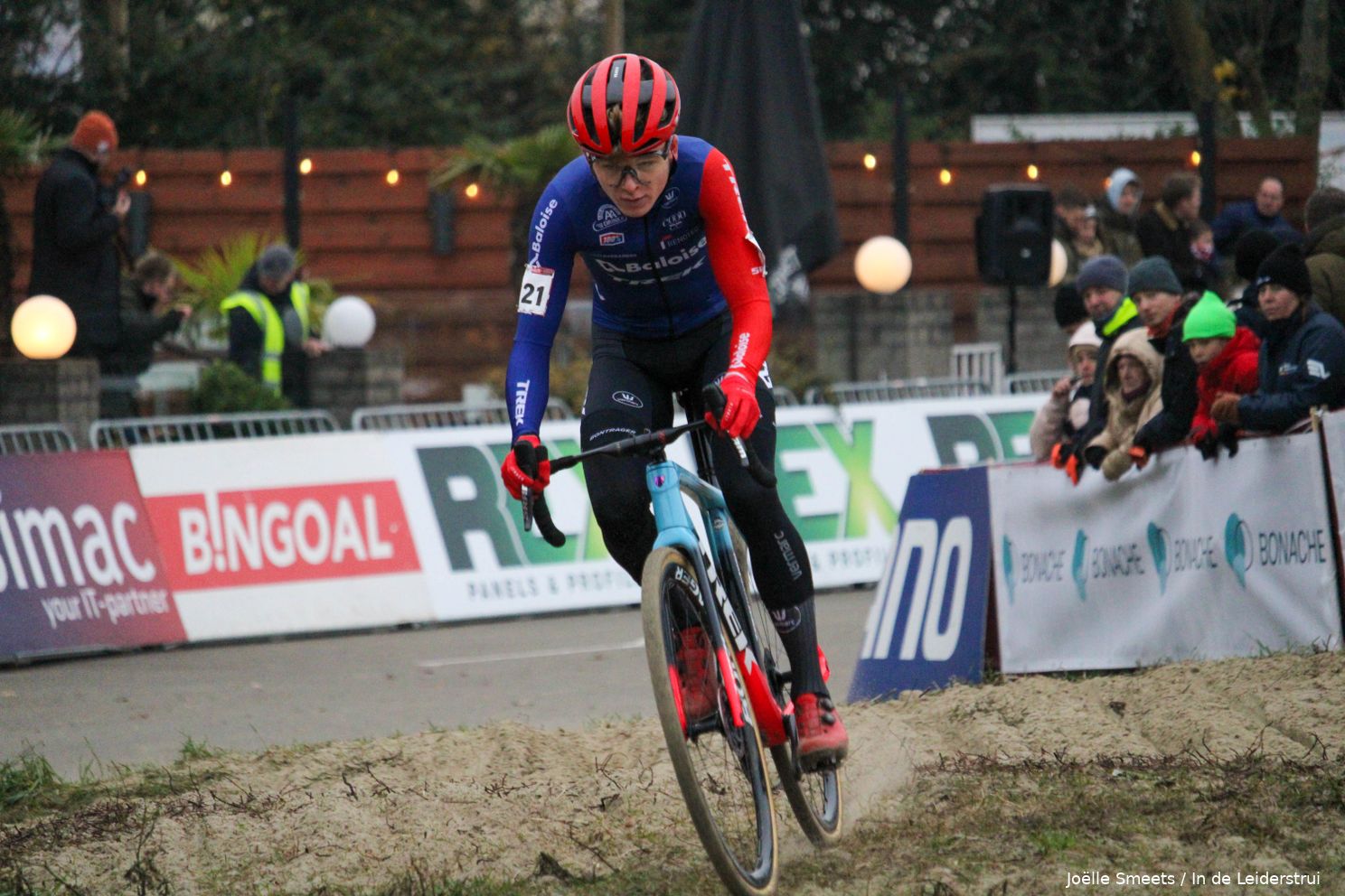 Haverdings antwoordt met de pedalen: 'Ik heb er zo weinig mogelijk aan gedacht, eigenlijk'