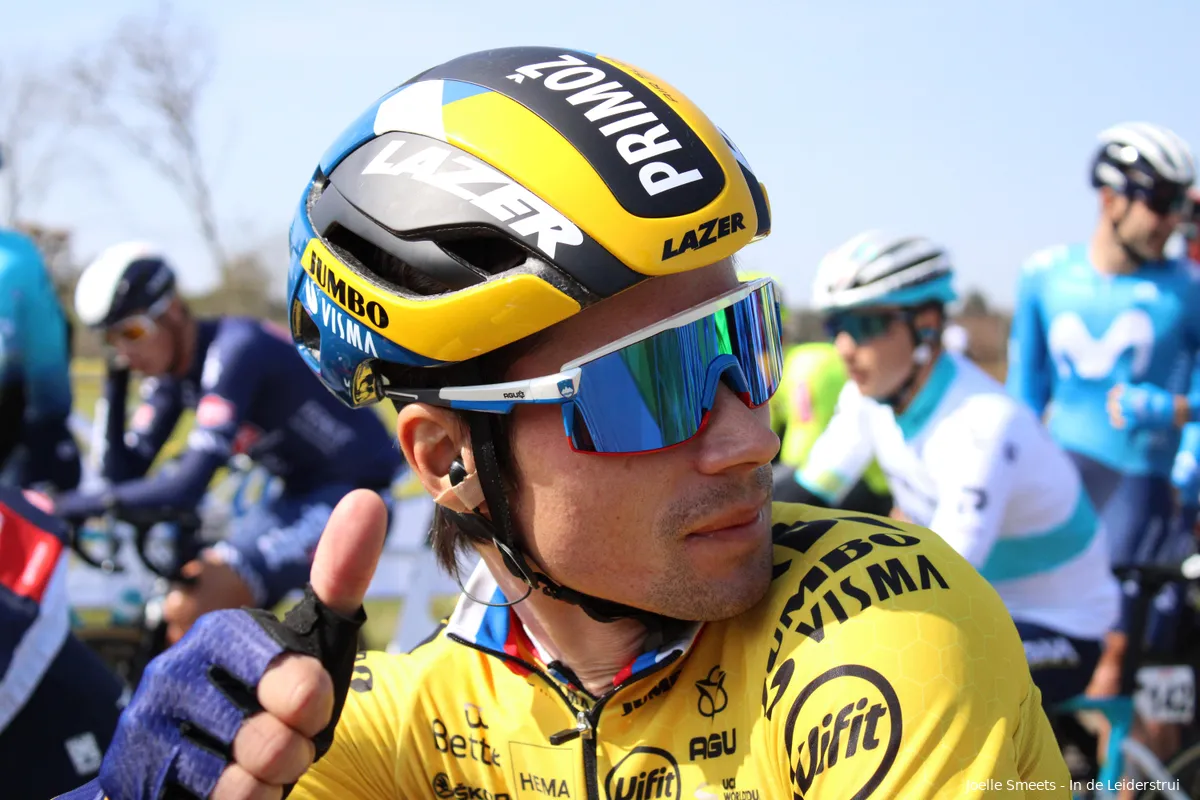 Roglic tevreden met tweede plaats in Waalse Pijl: 'Blij met het behaalde niveau'