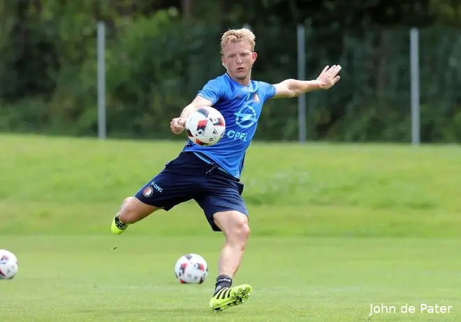 Parcours en afwerkoefeningen op tweede training
