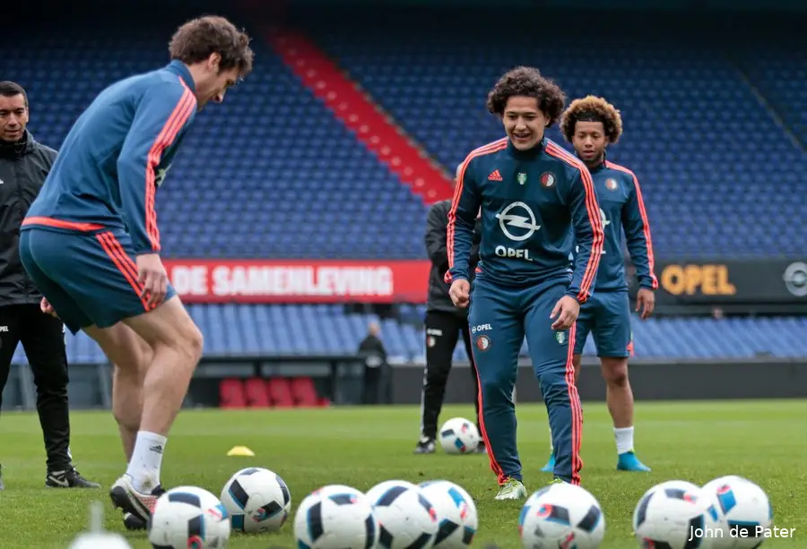 Ontspannen sfeer op laatste training van het seizoen