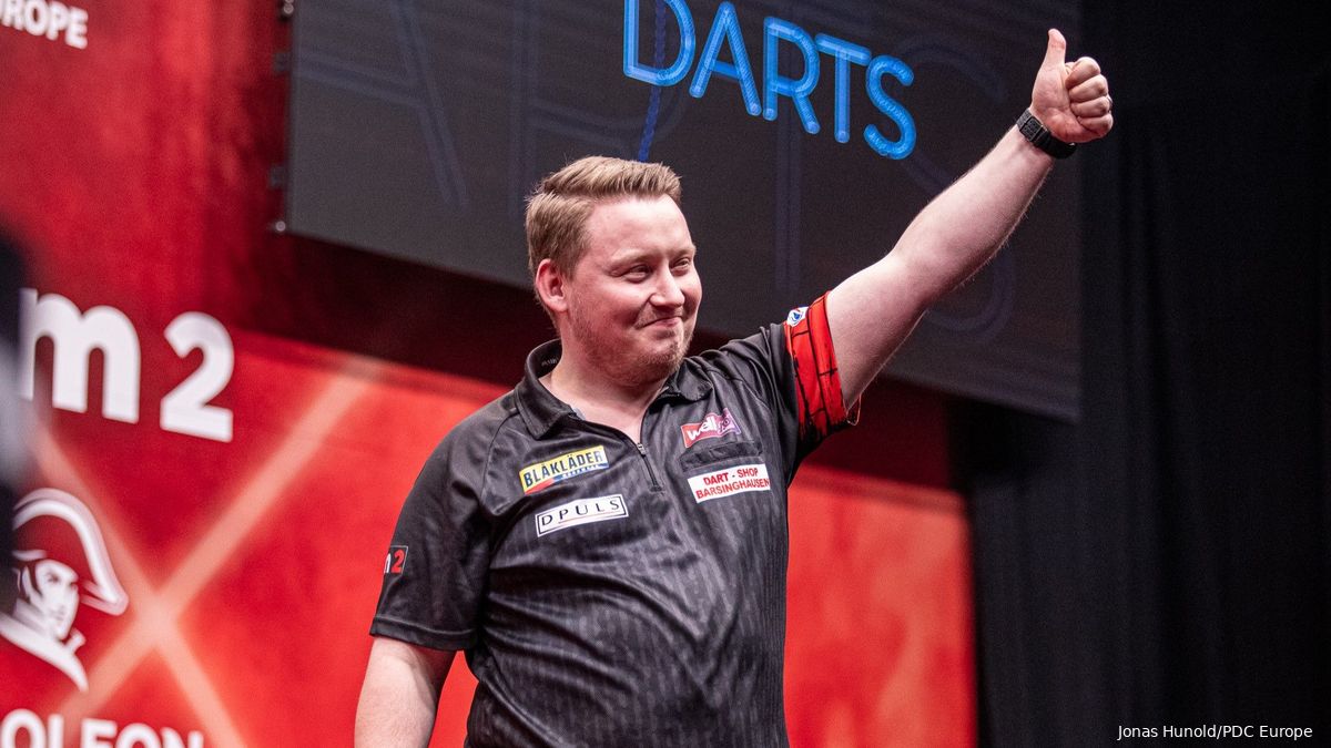 PDC European Tour Order of Merit after 3/13 tournaments Martin