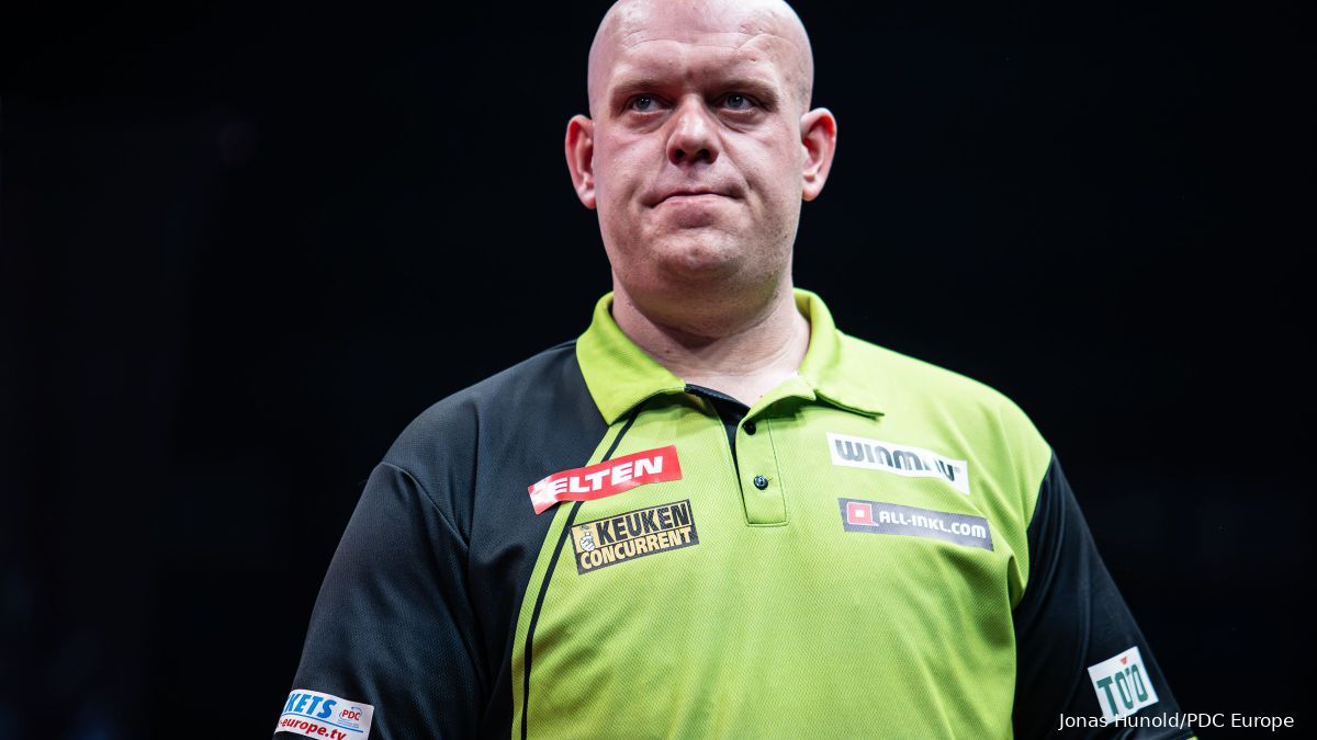 Van Gerwen briefly became 'lollygagged' with darts ''I had played so