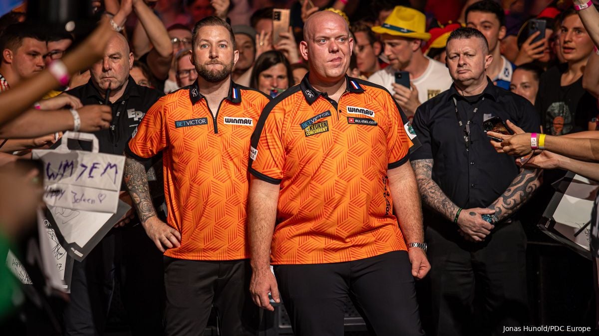 Nederland gooit de hoogste team- en individuele gemiddelden op de World Cup of Darts 2024