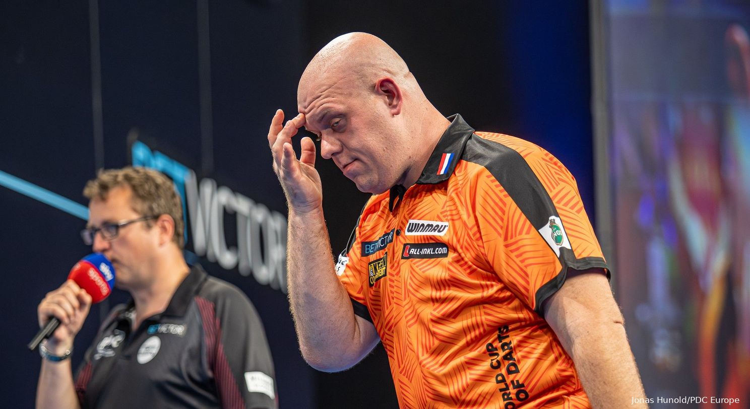 Netherlands become just second country ever to lose a pairs match averaging 100+ at World Cup of Darts