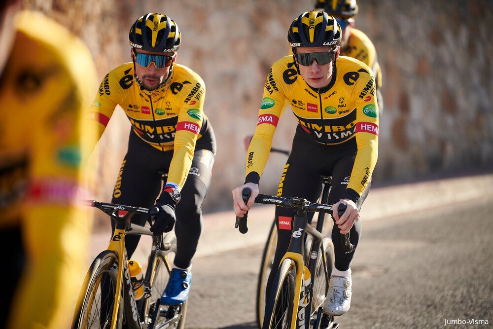 Primoz Roglic en Jumbo-Visma trekken met 'zoete zorgen' naar Vuelta-start in Barcelona