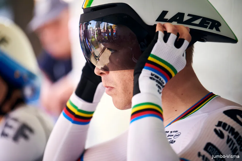 Jumbo-Visma mist na moeilijke week nipt het eindpodium met Foss: 'Het is zonde'
