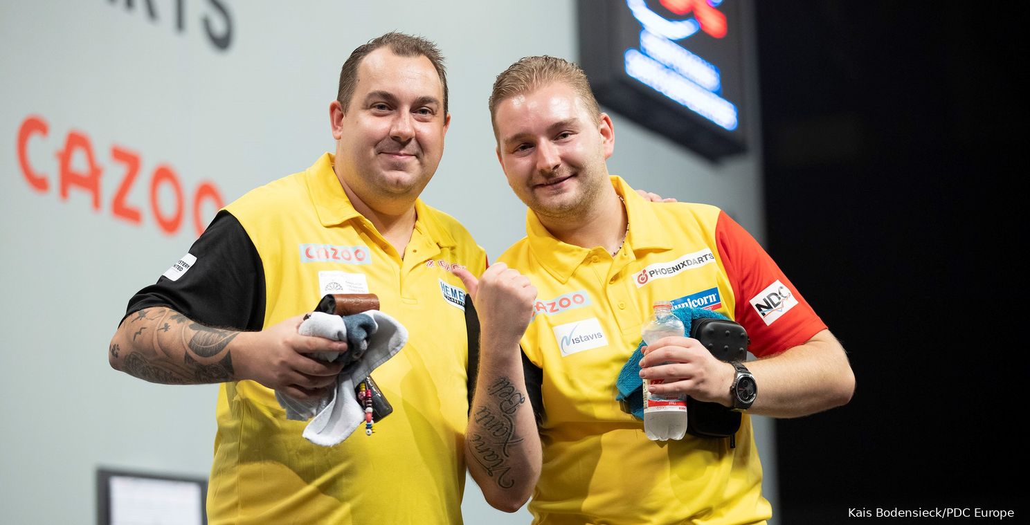 Speelschema zaterdagmiddag op World Cup of Darts met onder meer Engeland, Australië en België