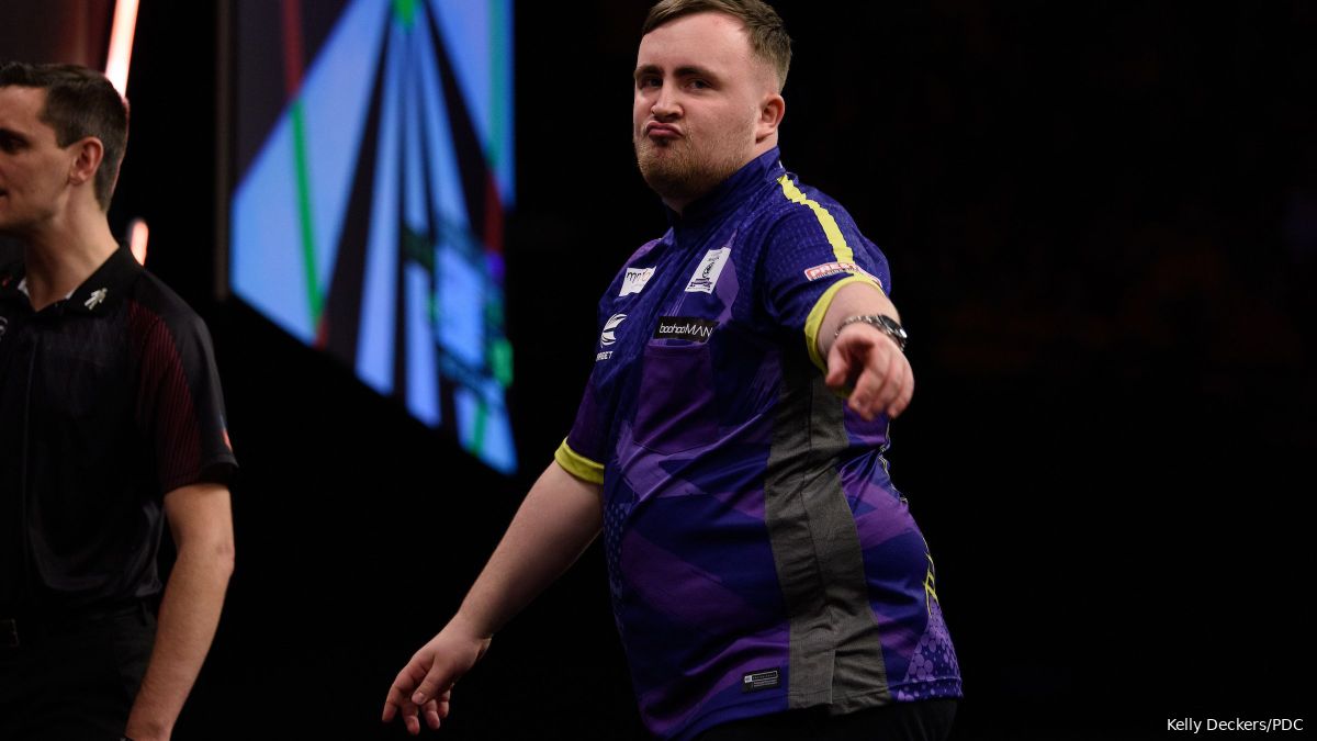 Luke Littler breezes past Ross Smith to reach his second Euro Tour
