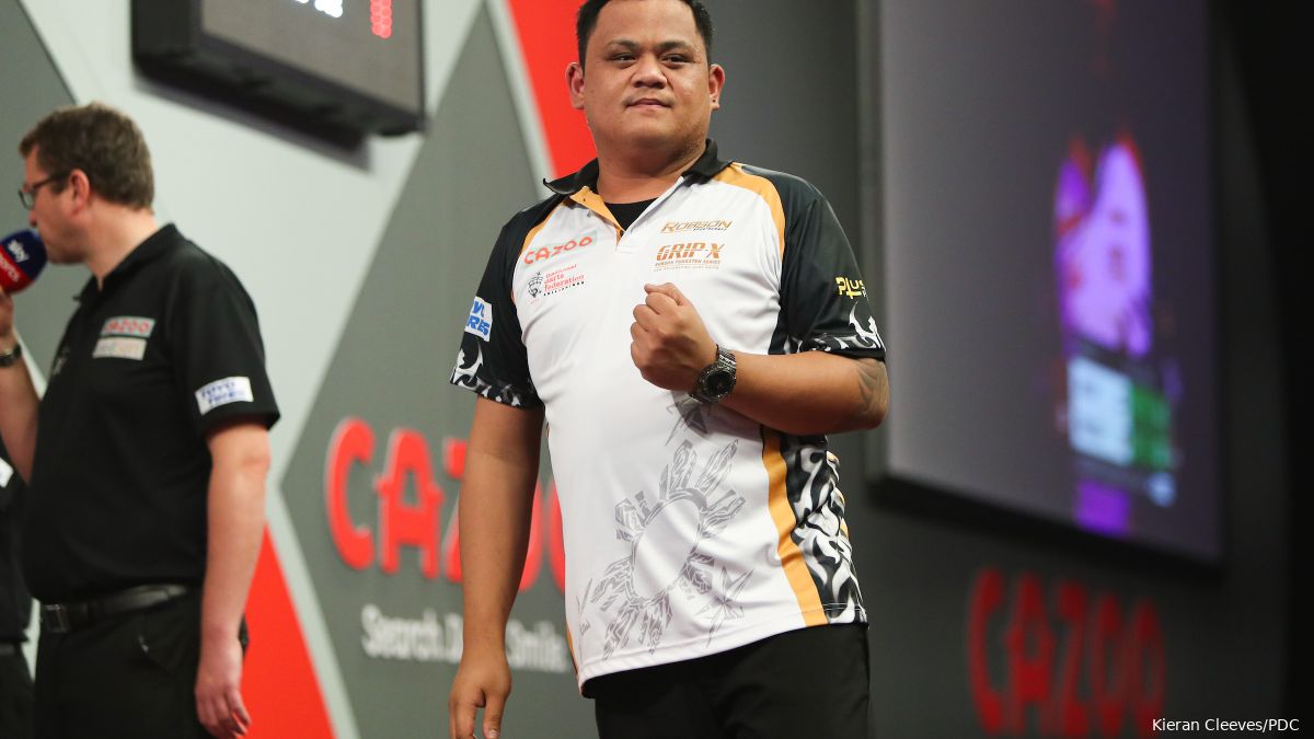 Double joy for Paolo Nebrida on PDC Asian Tour