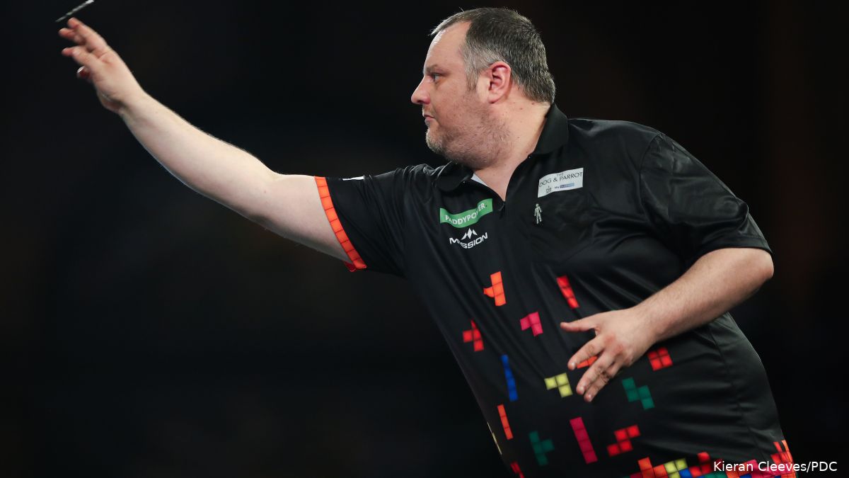 Ryan Joyce though to second round of Belgian Darts Open after Andrew