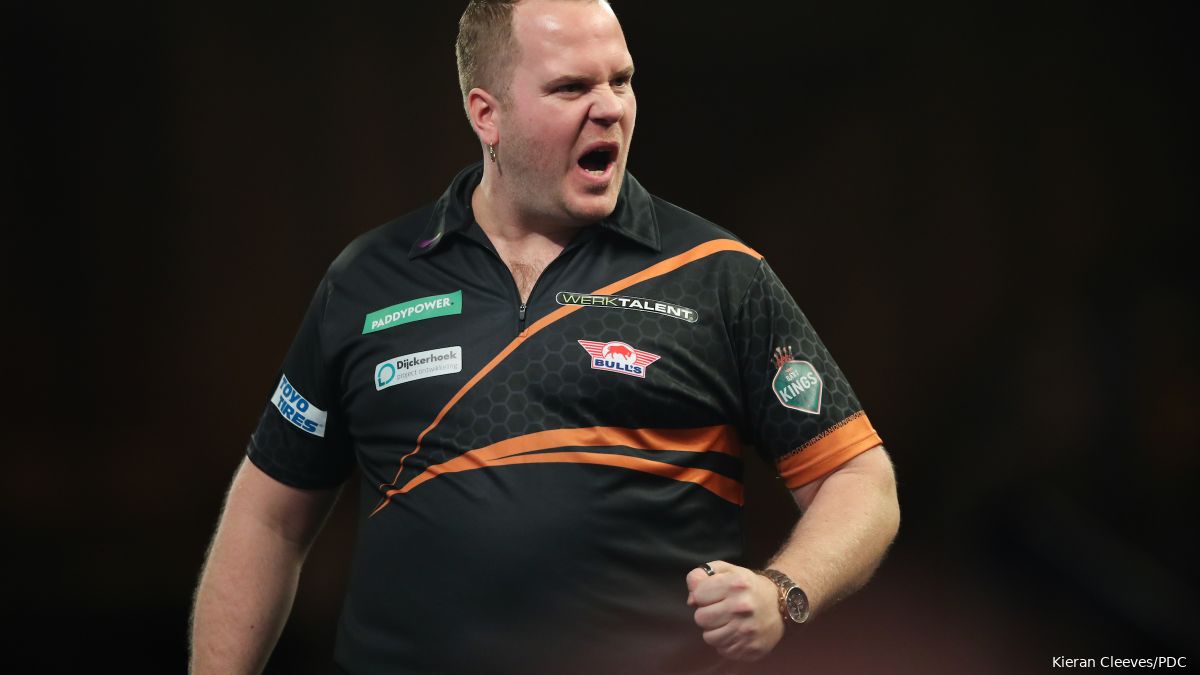 "Really pleased to be back winning matches" Dirk van Duijvenbode puts