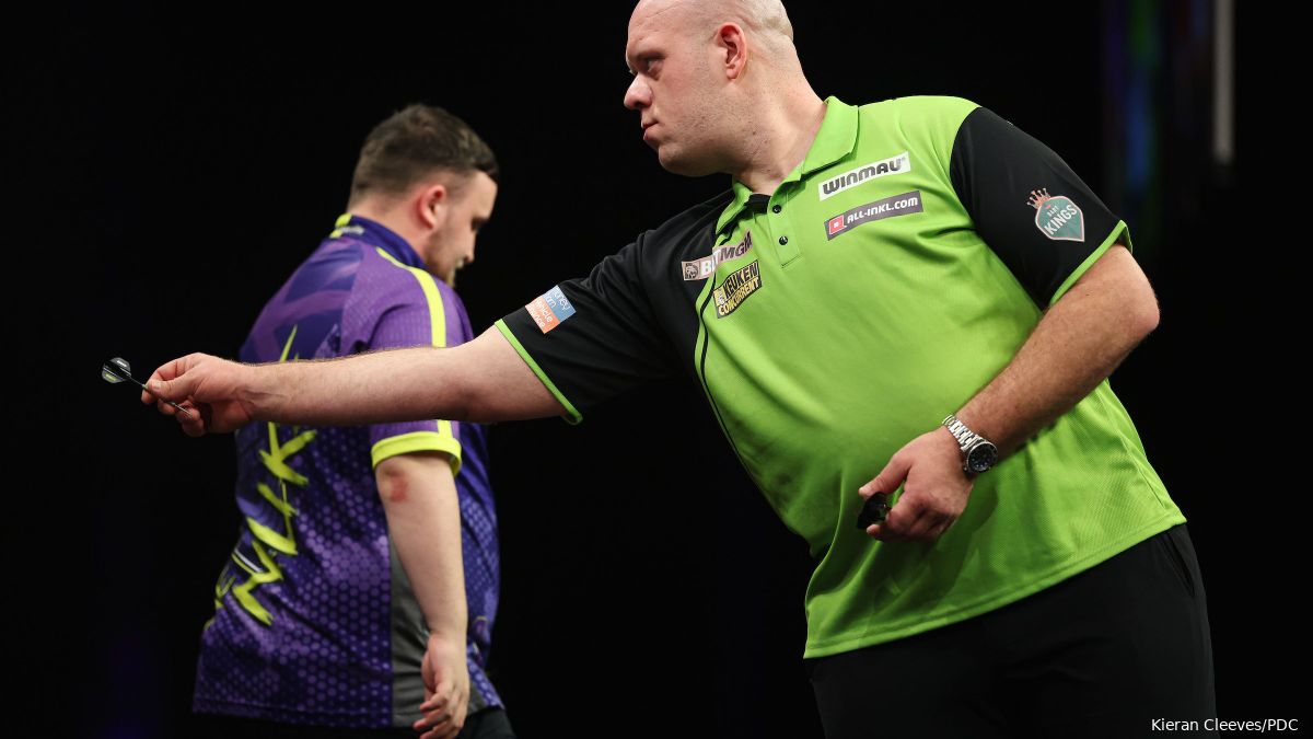 World Matchplay 2025 draw Michael van Gerwen vs Luke Littler & Michael