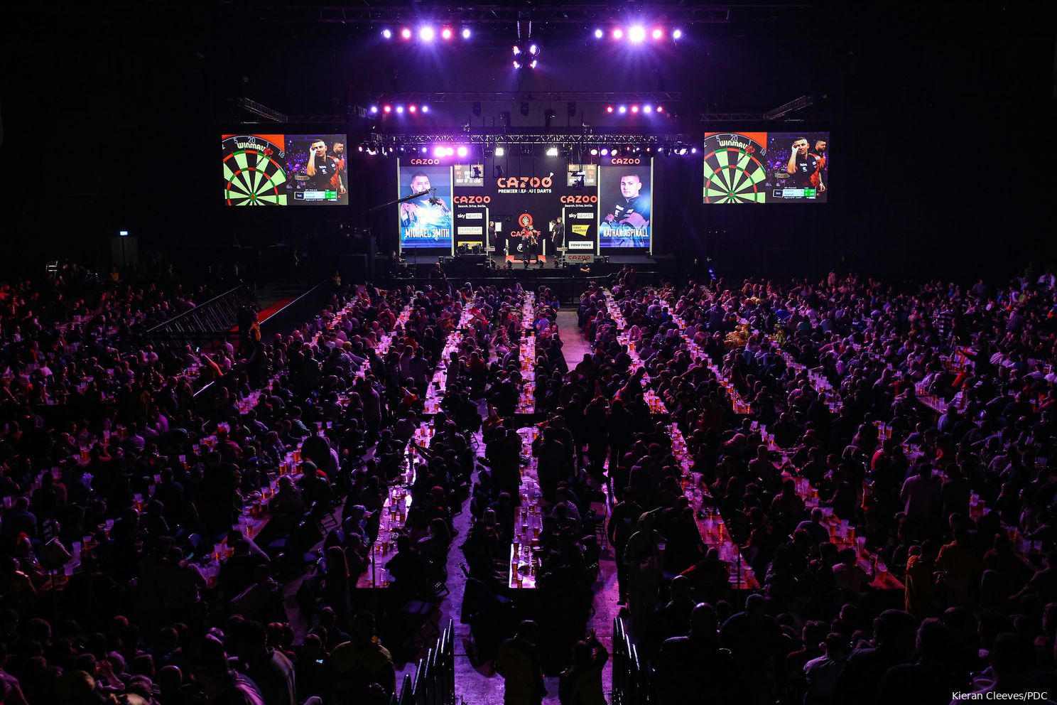 Premier League Darts playoff set for record crowd at O2 Arena