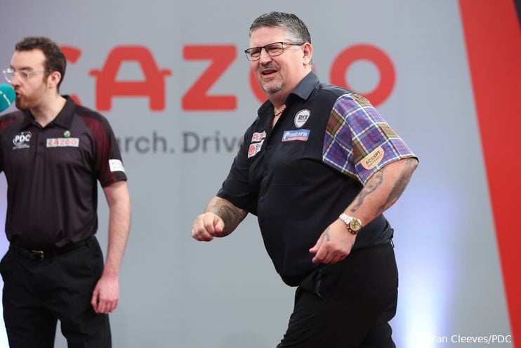 Gary Anderson has highest annual average in ranking tournaments