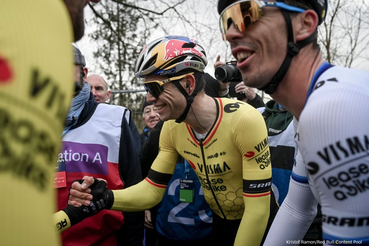 Van Aert under no illusions: "Wout is a smart guy, he knows the real situation"