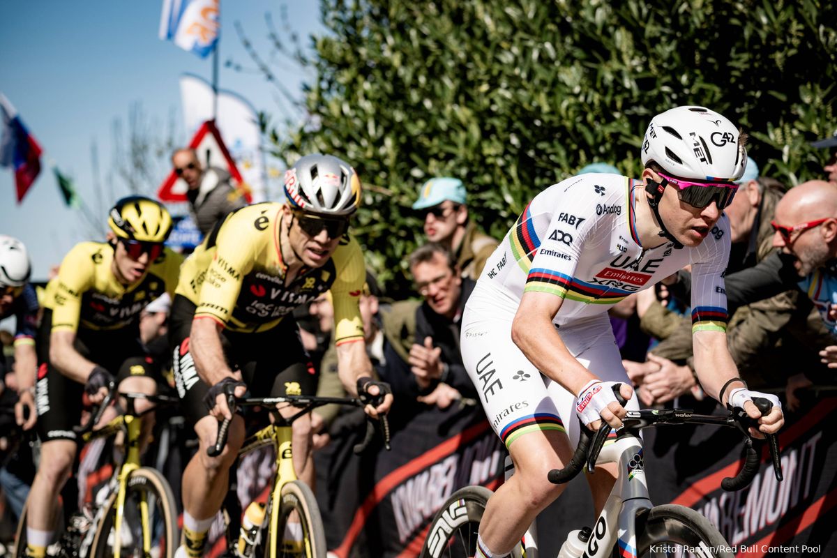 wout van aert tadej pogacar