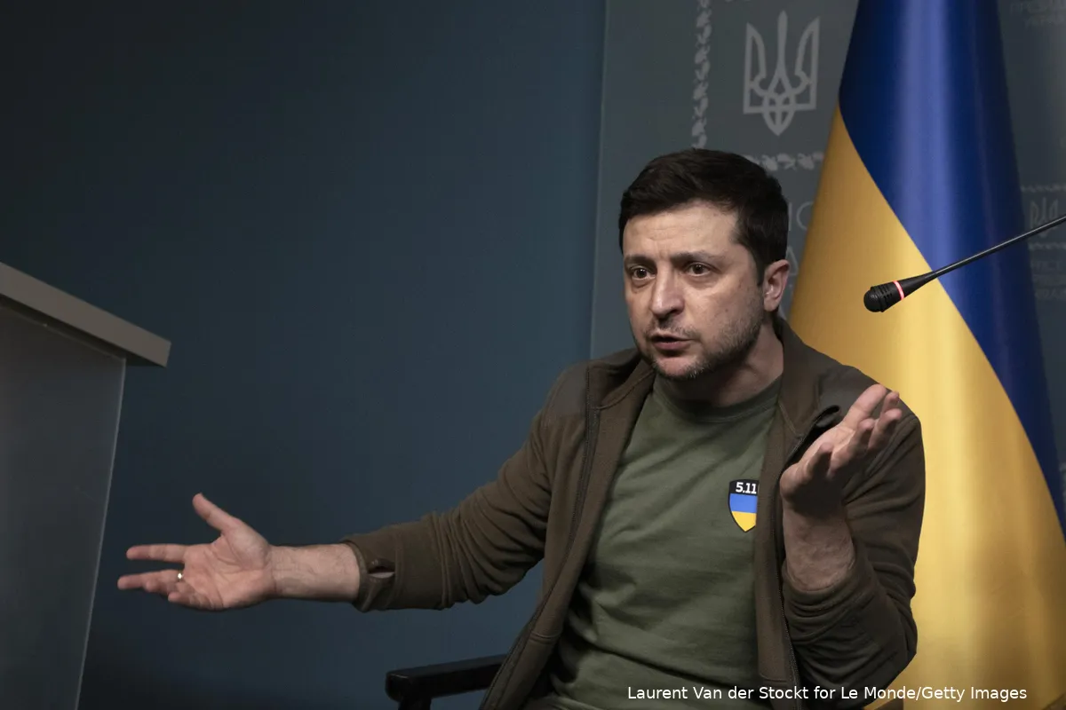 President Volodymyr Zelensky of Ukraine