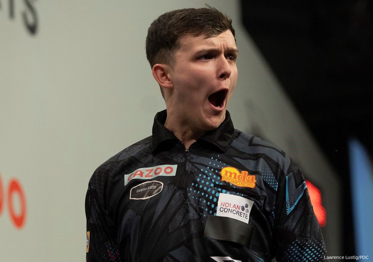 rafferty after dramatic win over ratajski to reach grand slam last 16 there s a few times in that game i said you blew it dartsnews com