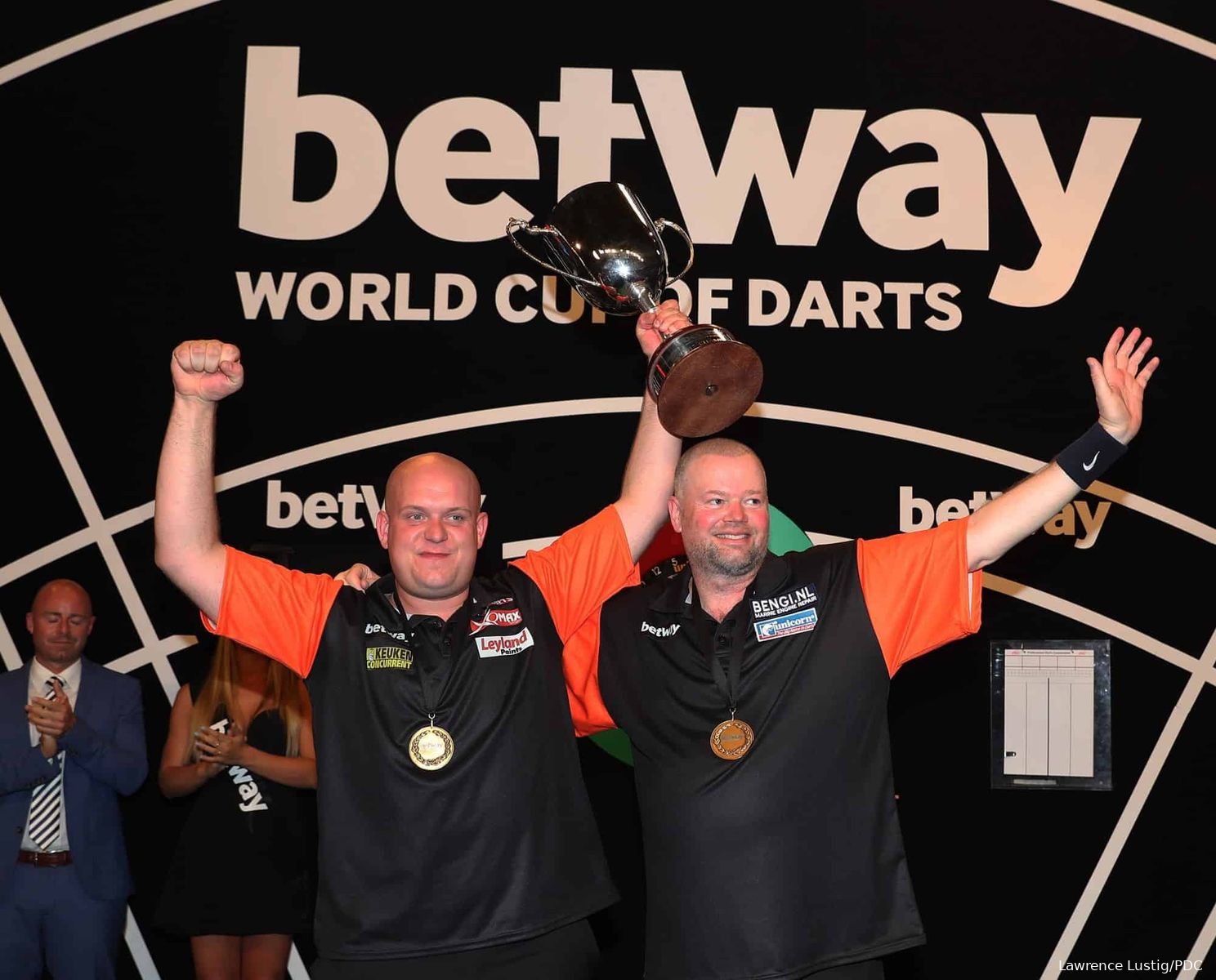 Danny Noppert moet samen met Michael van Gerwen voor Nederlands succes zorgen op World Cup of Darts