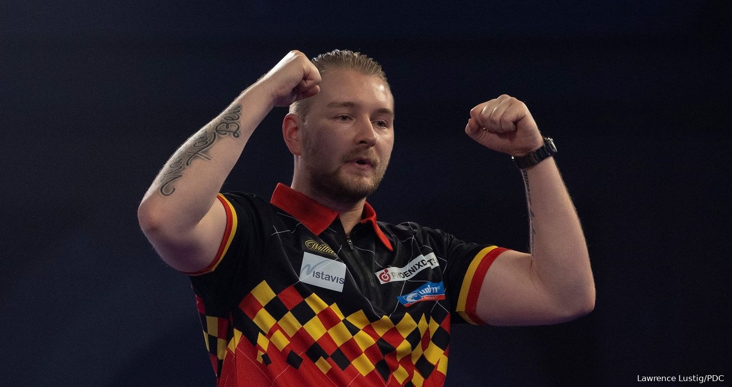 Speelschema WK Darts: Wattimena en twee Belgen zondagmiddag in actie tijdens start derde ronde