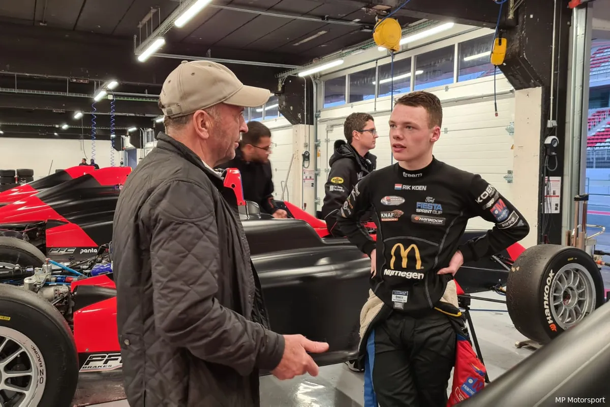 Nederlands toptalent Rik Koen: 'Heb voor F4 getest en nu wil ik niet meer terug'