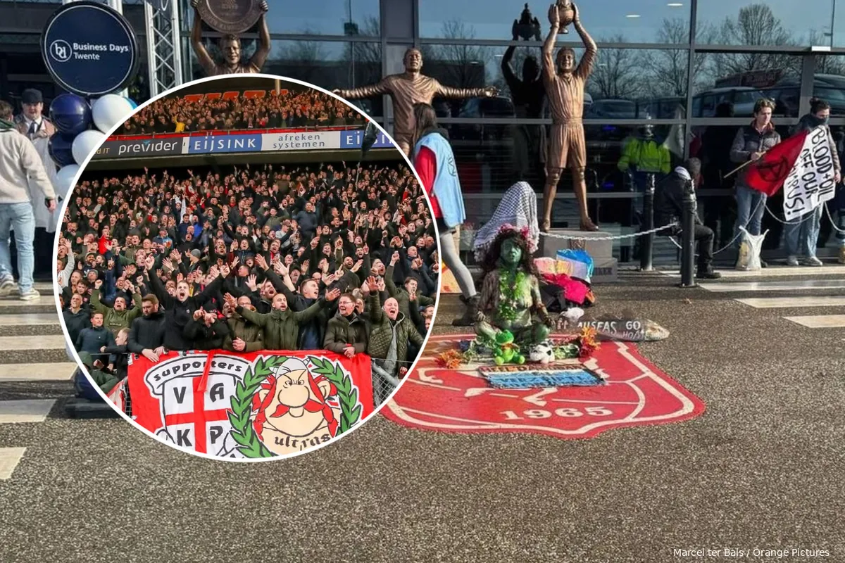 supporters extinction rebellion grolsch veste